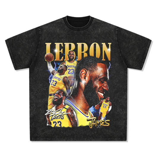 LBJ Los Angeles Vintage Style Tee