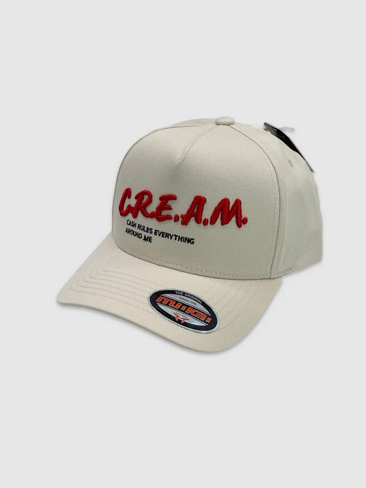 Cream A-Frame Snapback