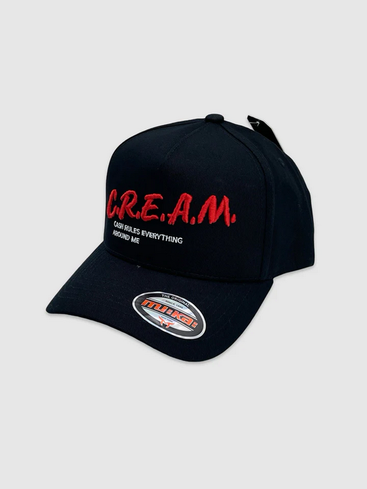 Cream A-Frame Snapback